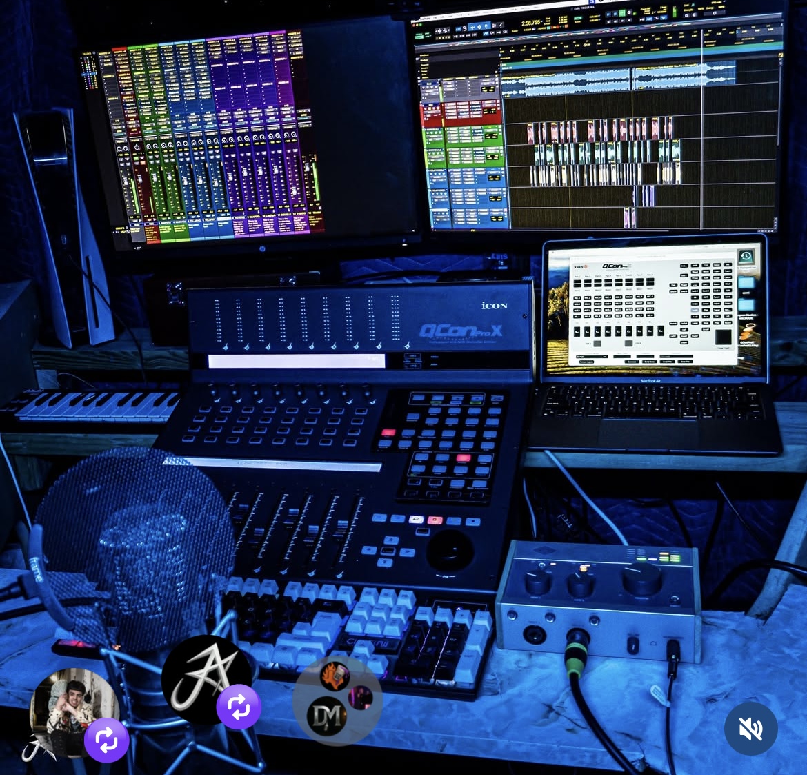 Dungeon Studios TX setup